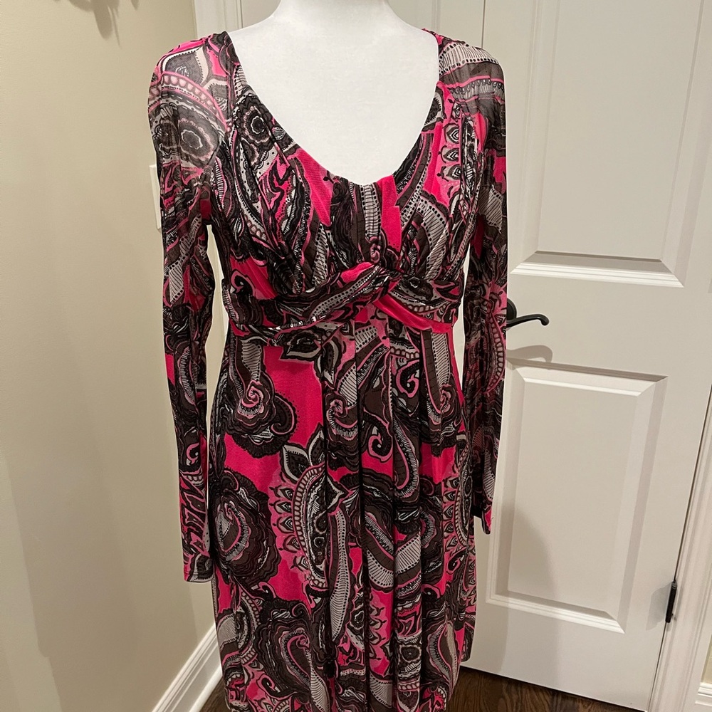 INC Long-Sleeve Dress